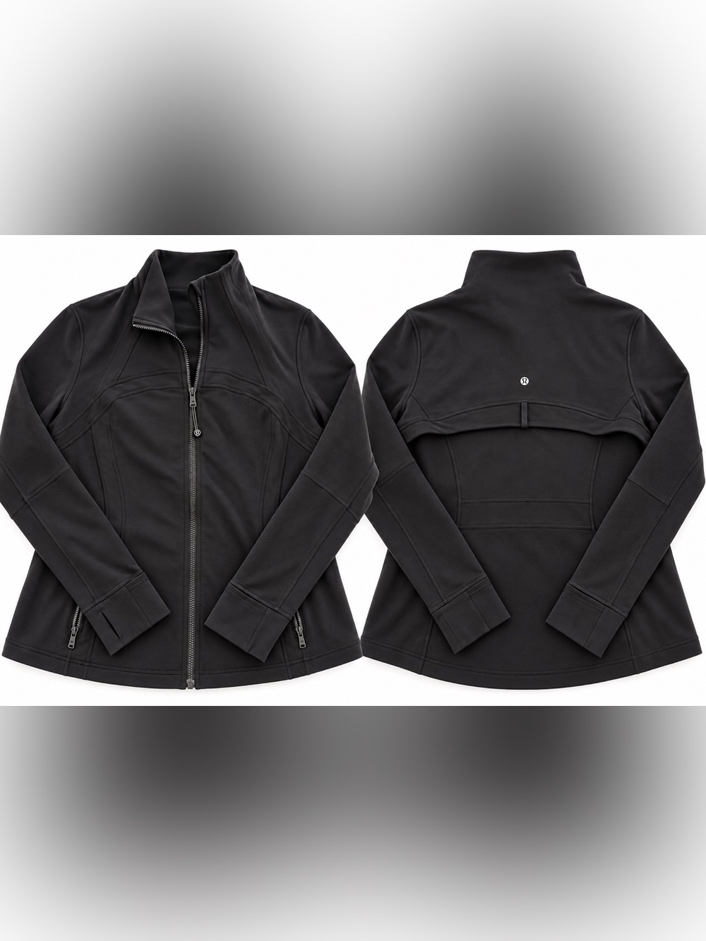 Women black Lululemon Define Jacket size 20